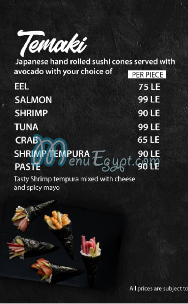 JOIA SUSHI and GRILL menu 6