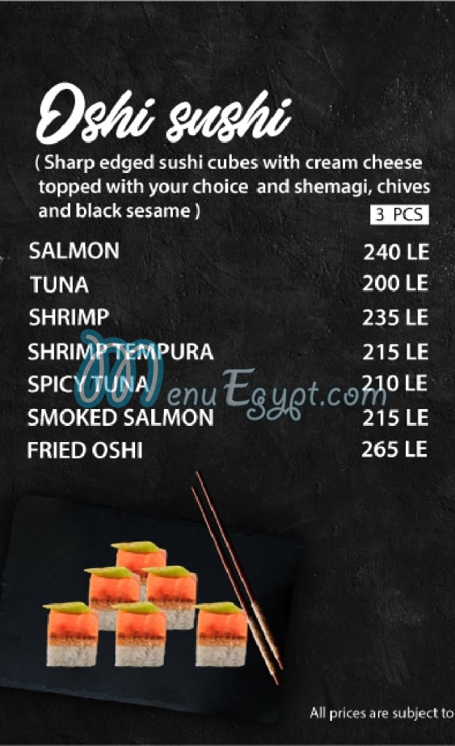 JOIA SUSHI and GRILL menu 9