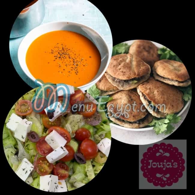 Joujas kitchen menu 1