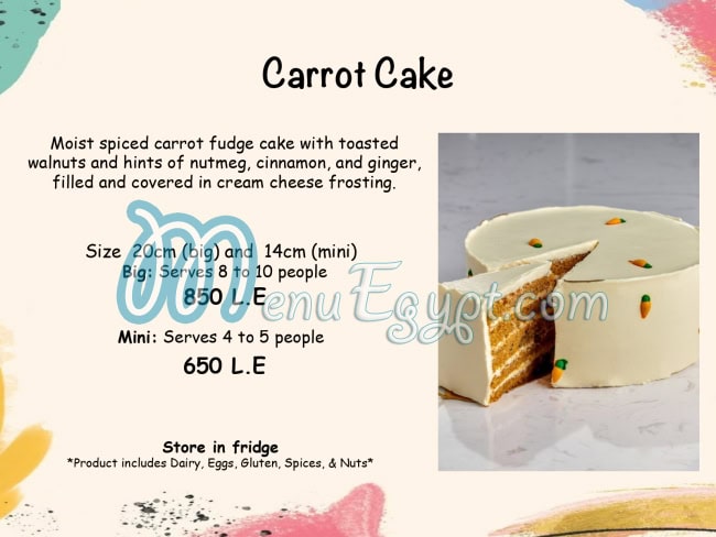 منيو كي بي كيك استوديو صفحة 7 - الأسعار