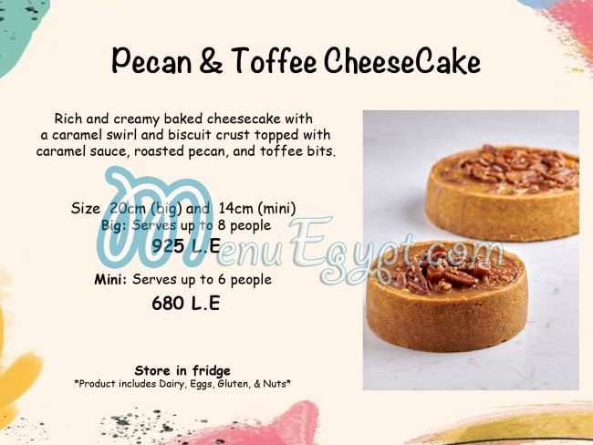 منيو كي بي كيك استوديو صفحة 9 - الأسعار