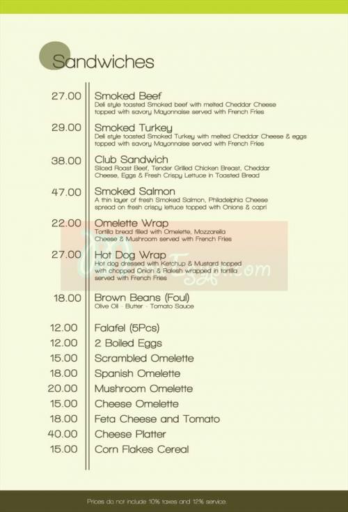 KOY Lounge & Restaurant menu 10