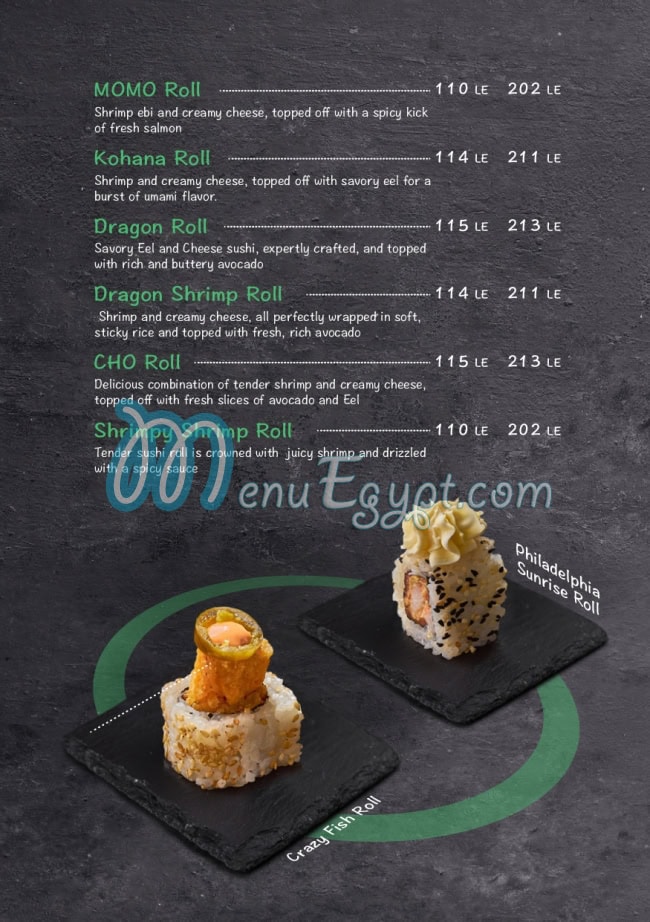 L Sushi menu 10
