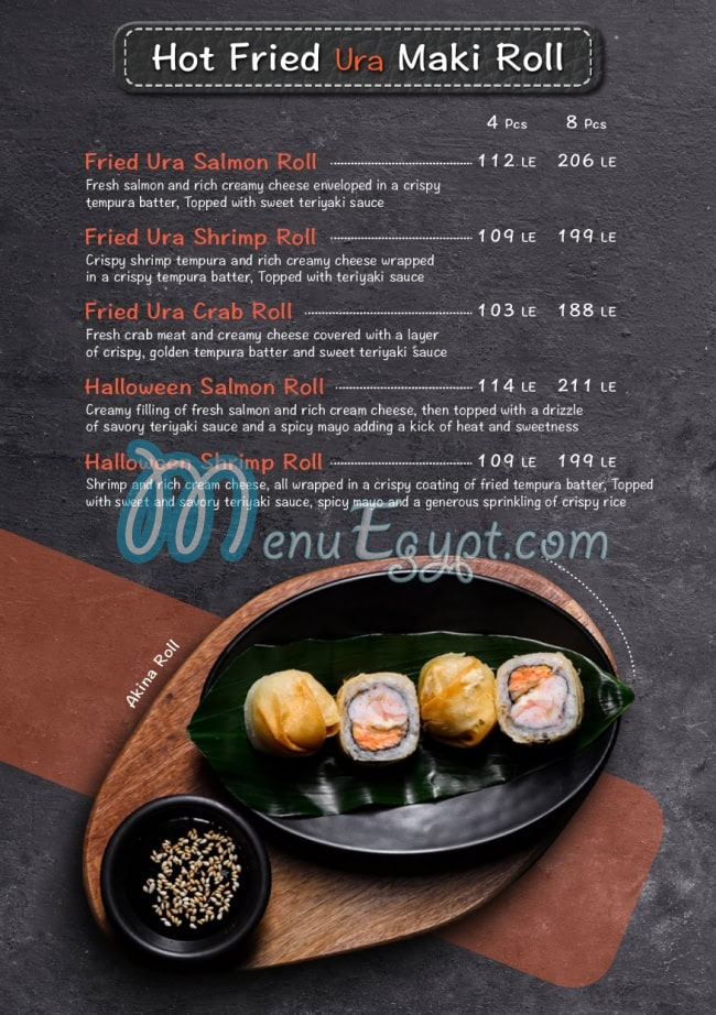 L Sushi menu 14