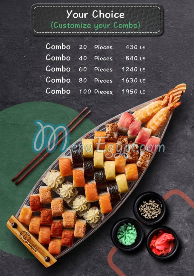 L Sushi menu 3