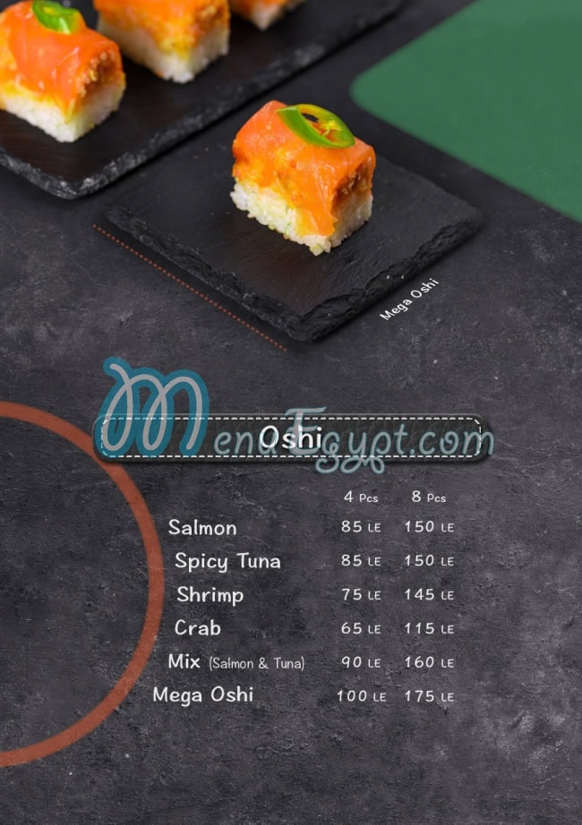 L Sushi menu 4