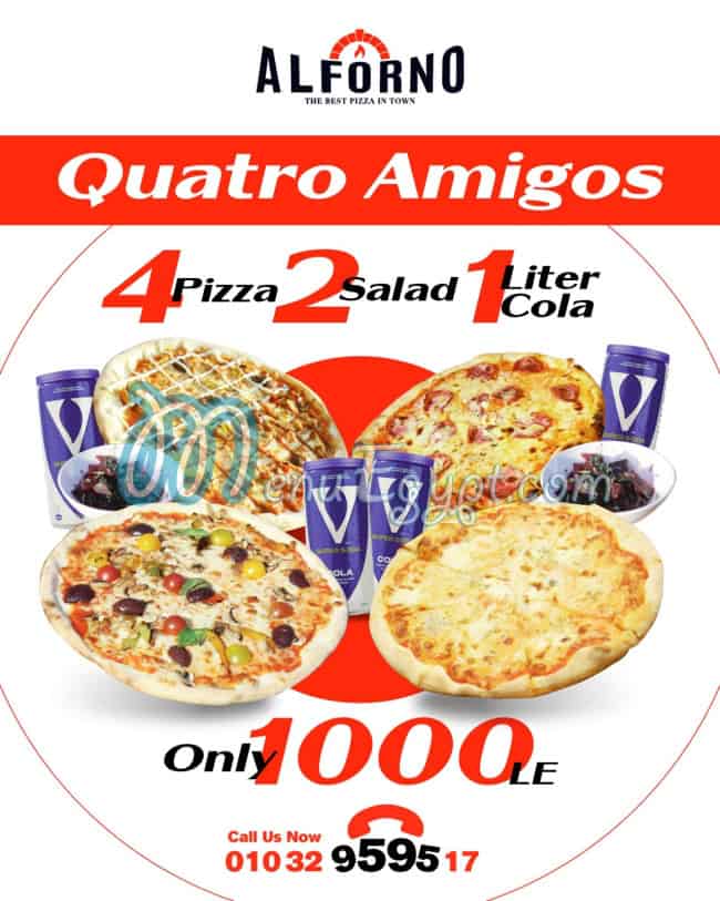 La Pizza Alforno menu 1