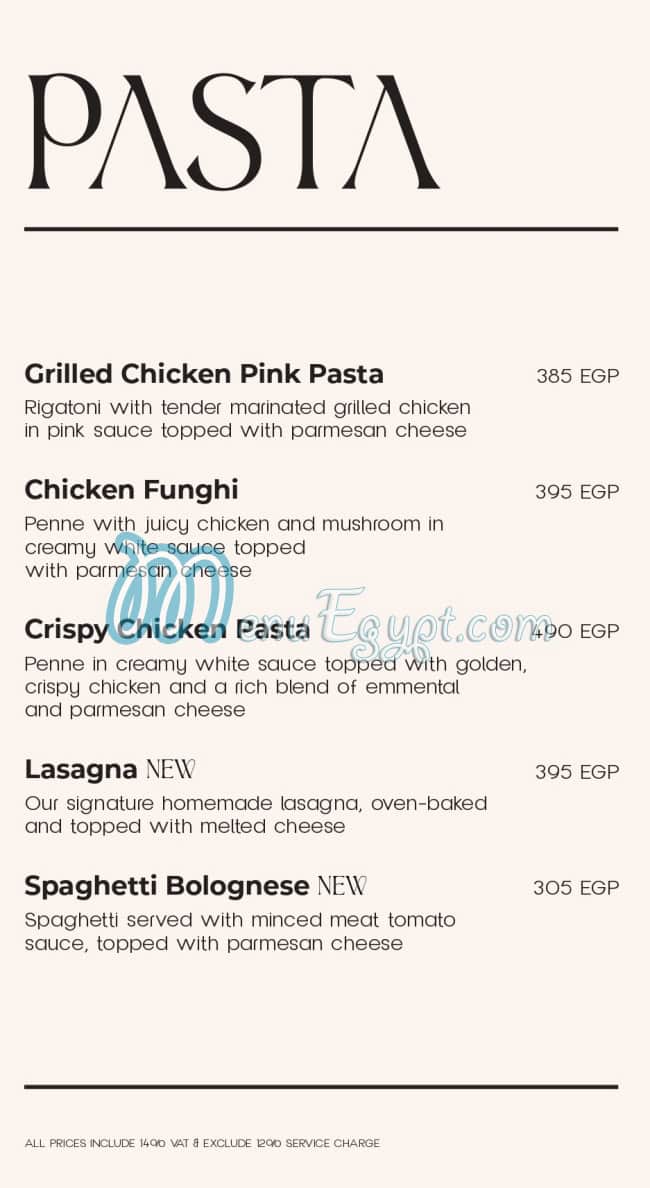 La Poire Cafe Cafe menu 6