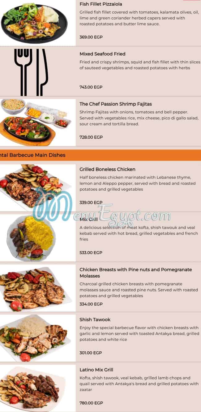 Latino Cafe Cafe menu 16