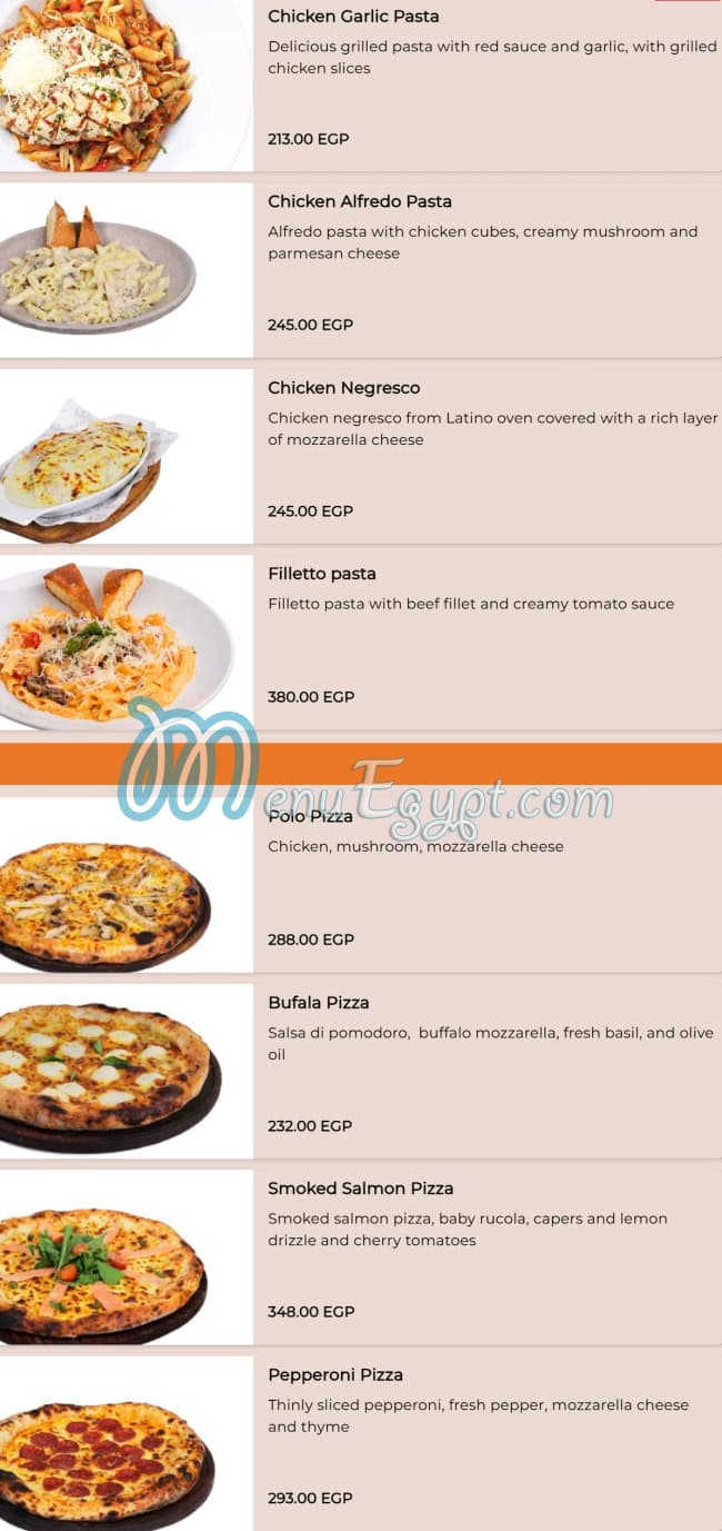 Latino Cafe Cafe menu 9