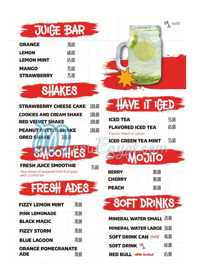 منيو لورد اوف ذا وينجز صفحة 10 - الأسعار