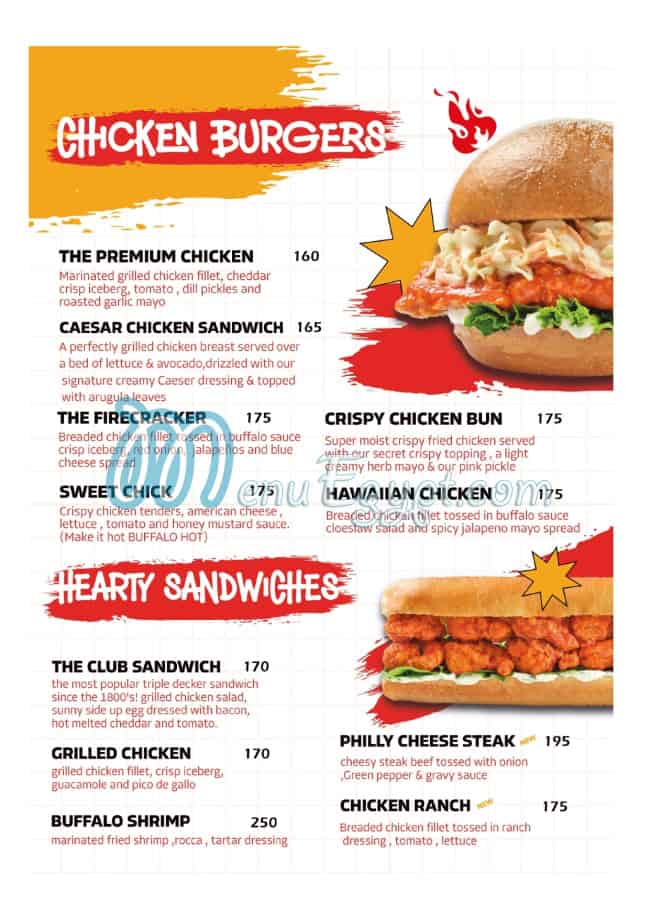 منيو لورد اوف ذا وينجز صفحة 6 - الأسعار