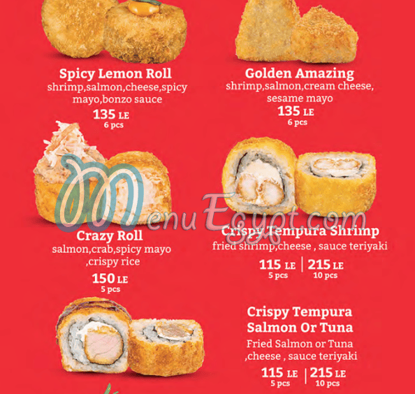 Maguro Sushi menu 15