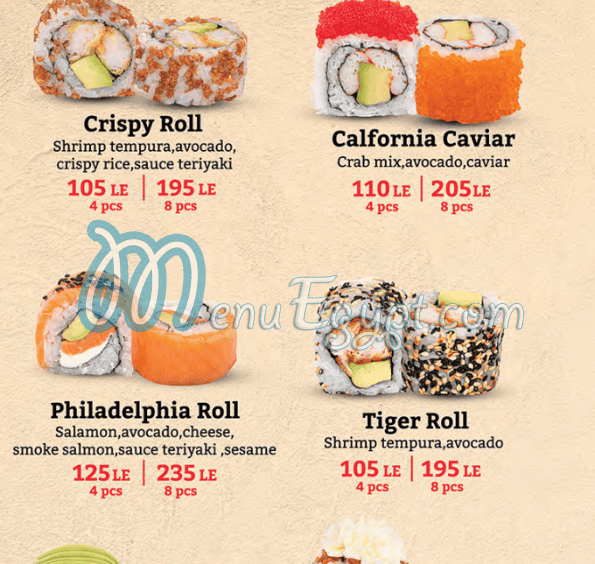 Maguro Sushi menu 18