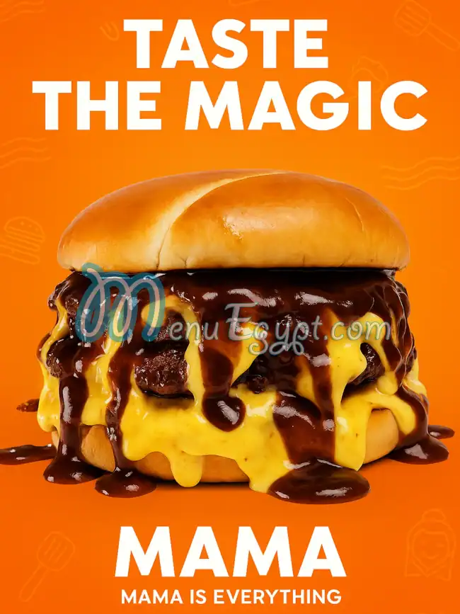 MAMA Burger menu 4
