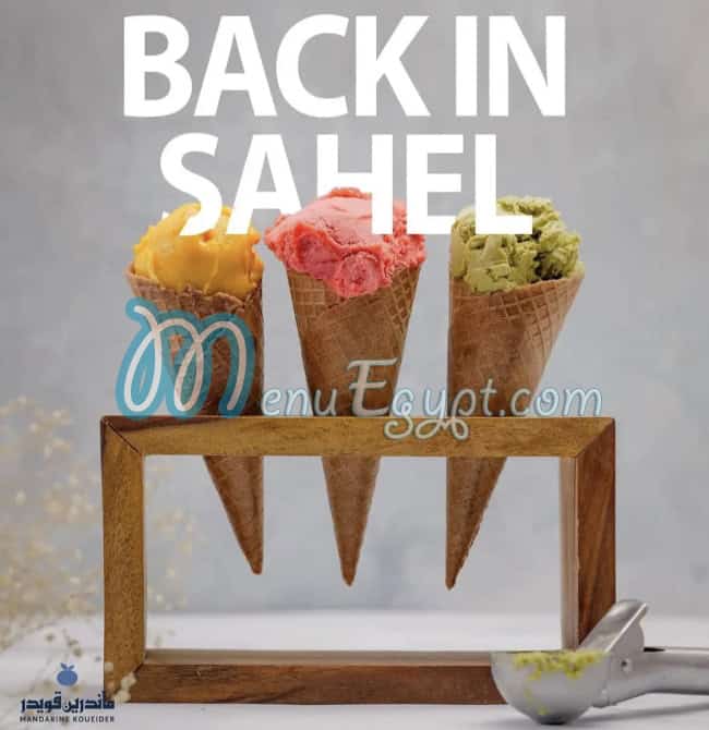 Mandarine Koueider menu 1