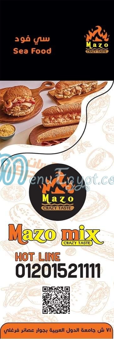 Mazo Mix menu 5