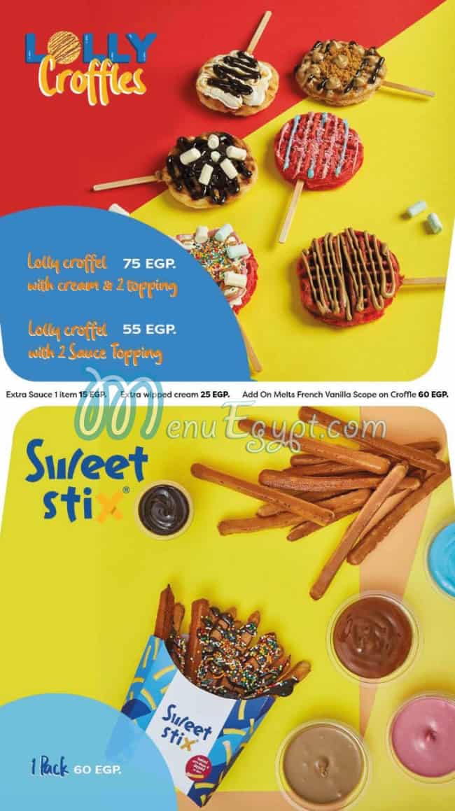 منيو ميني ميلتز صفحة 4 - الأسعار