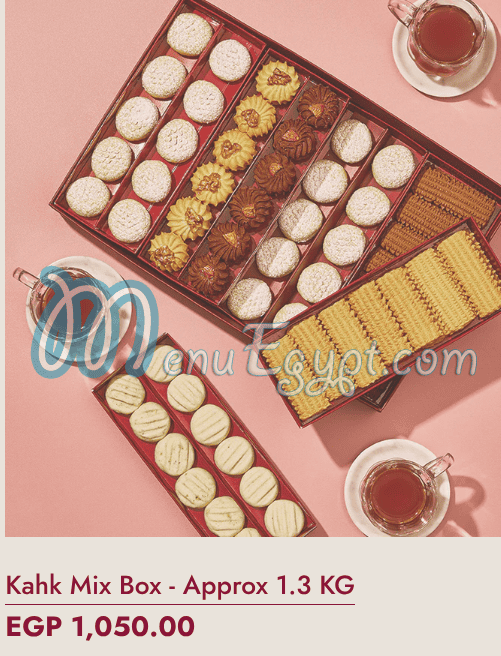 Mr Baker menu page 2 - prices