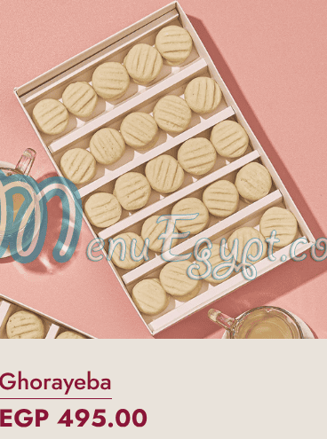 Mr Baker menu page 24 - prices