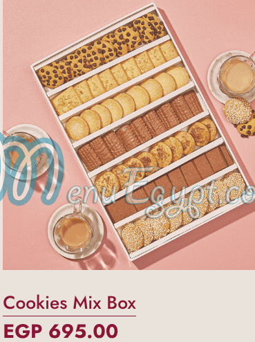 Mr Baker menu page 26 - prices