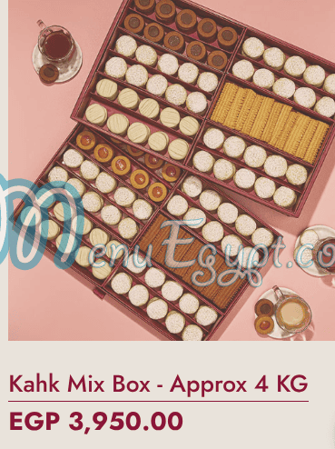 Mr Baker menu page 16 - prices