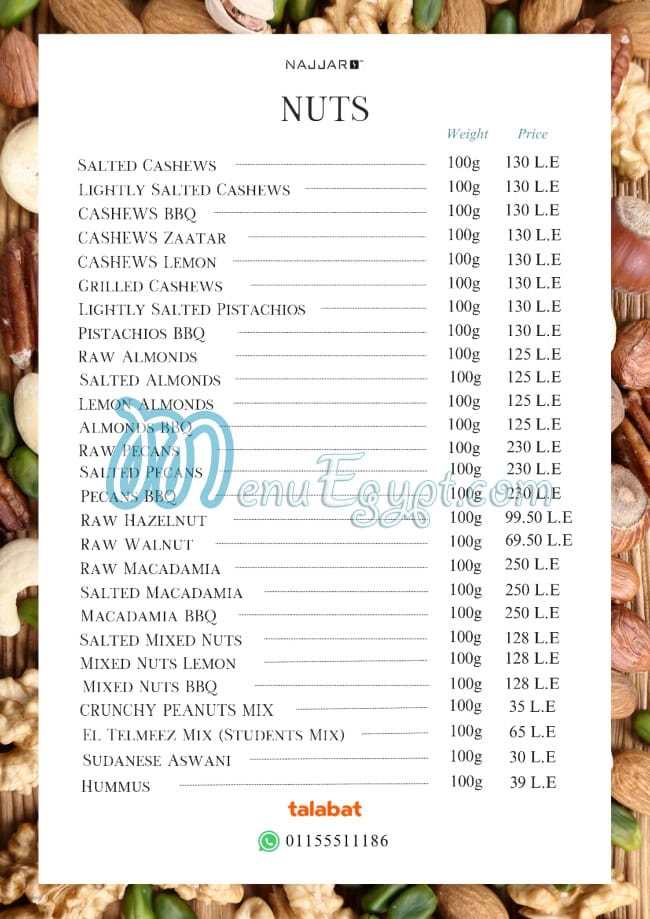 Najjaro Roastery Roastery menu 10