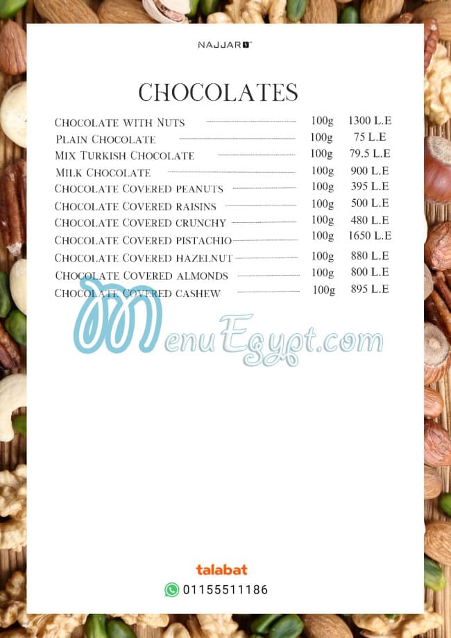 Najjaro Roastery Roastery menu 14