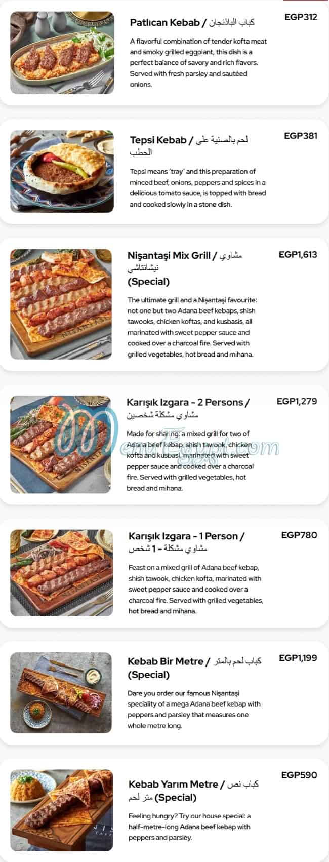 Nisantasi Restaurant menu 16