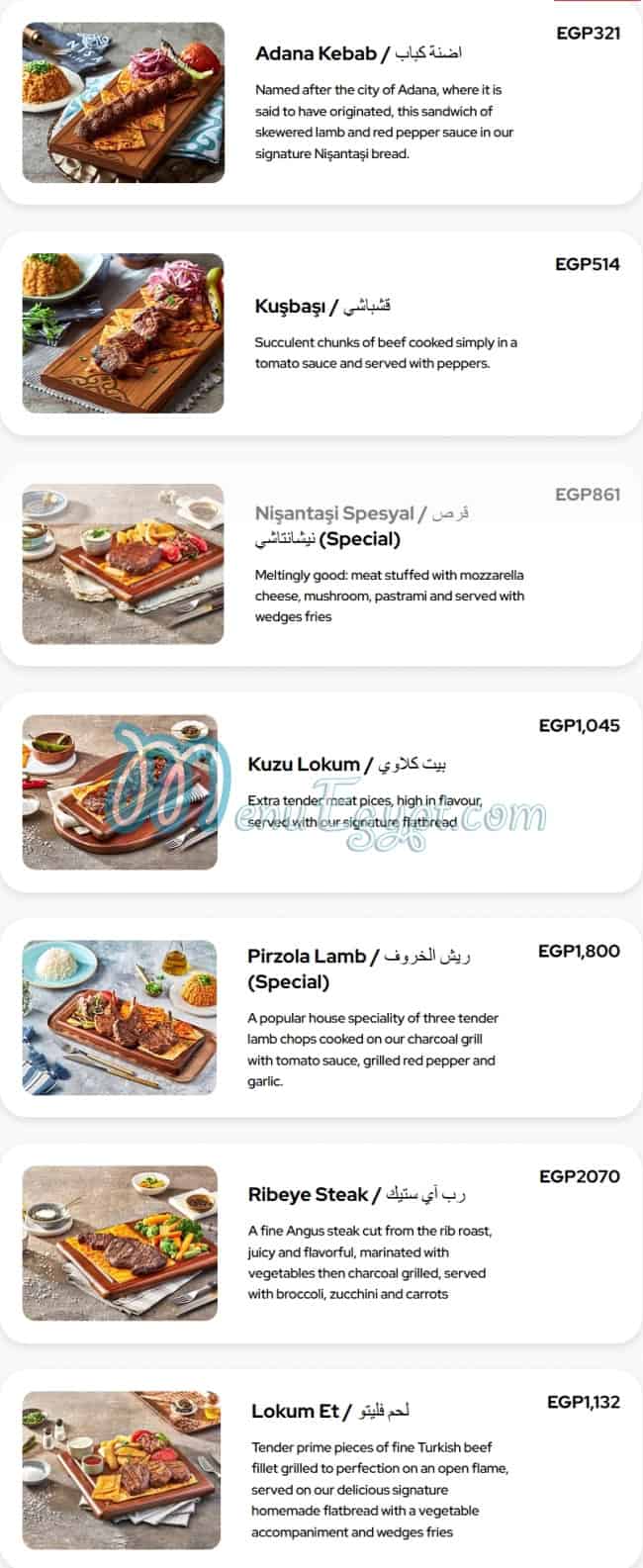 Nisantasi Restaurant menu 17