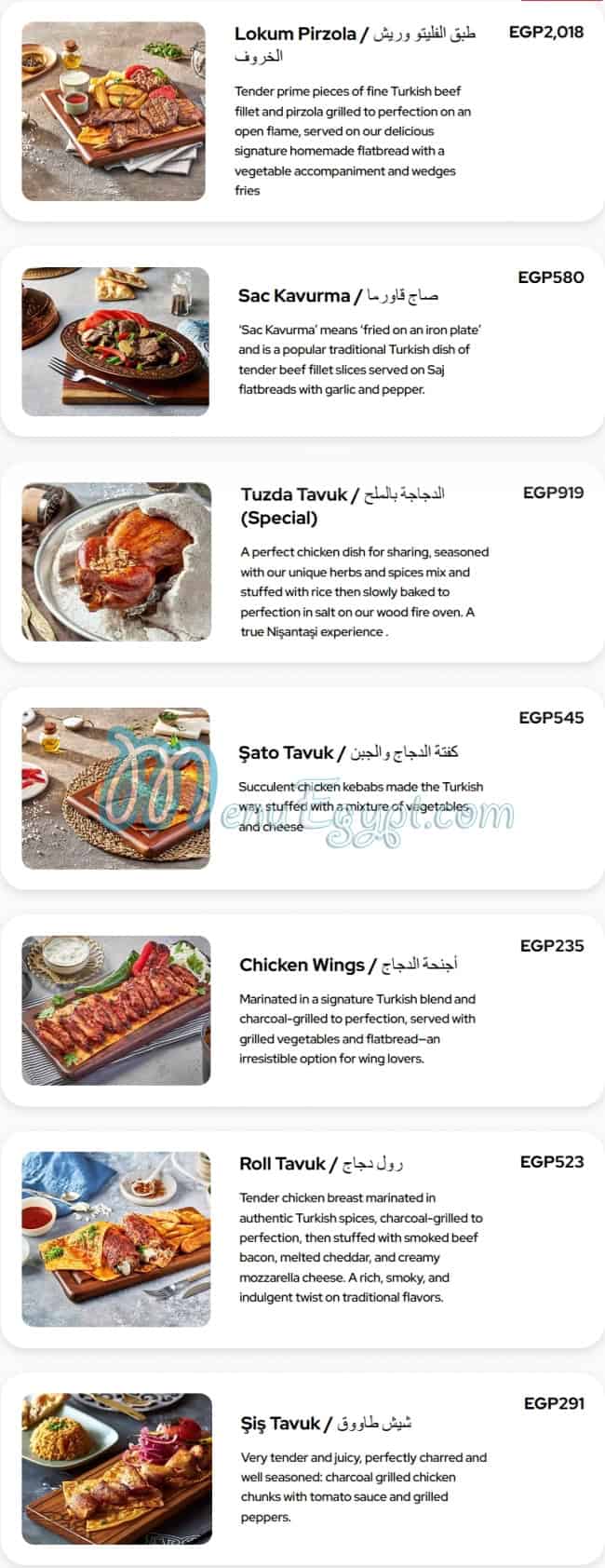 Nisantasi Restaurant menu 18