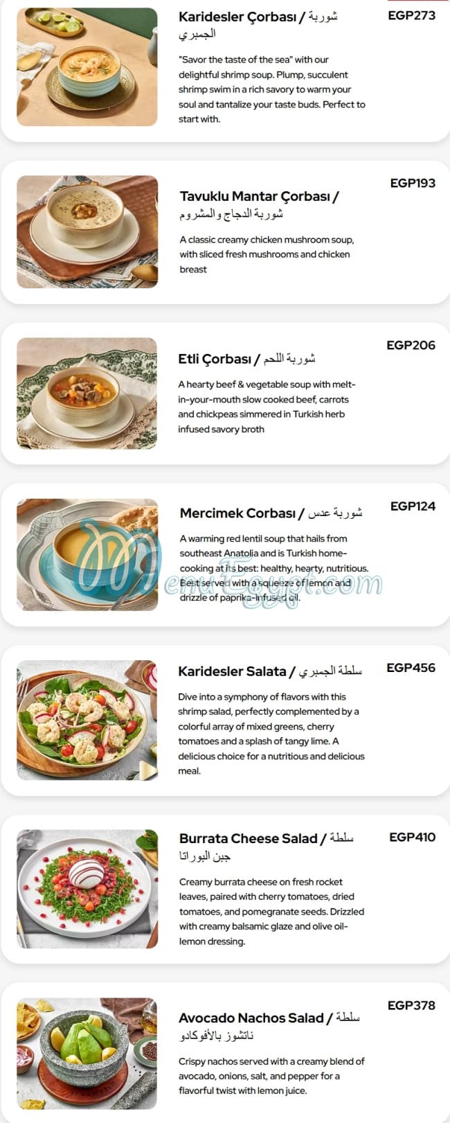 Nisantasi Restaurant menu 5