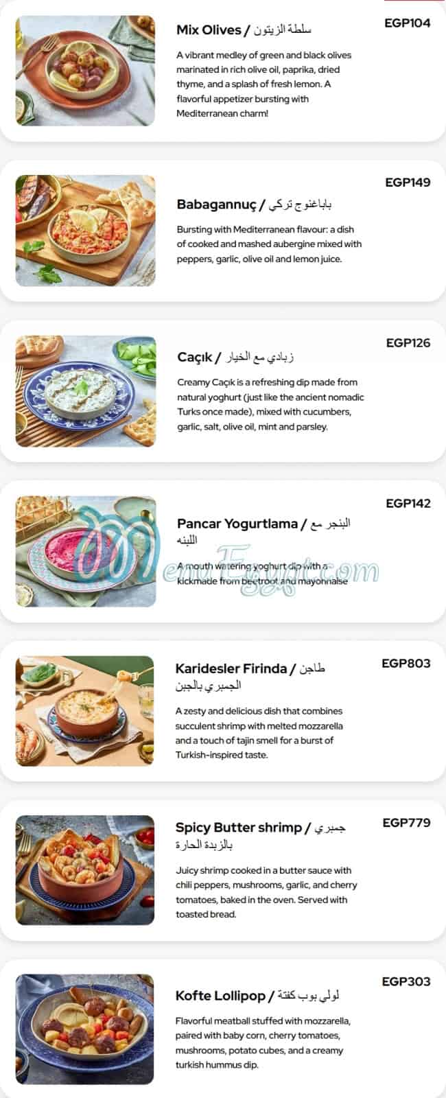 Nisantasi Restaurant menu 9