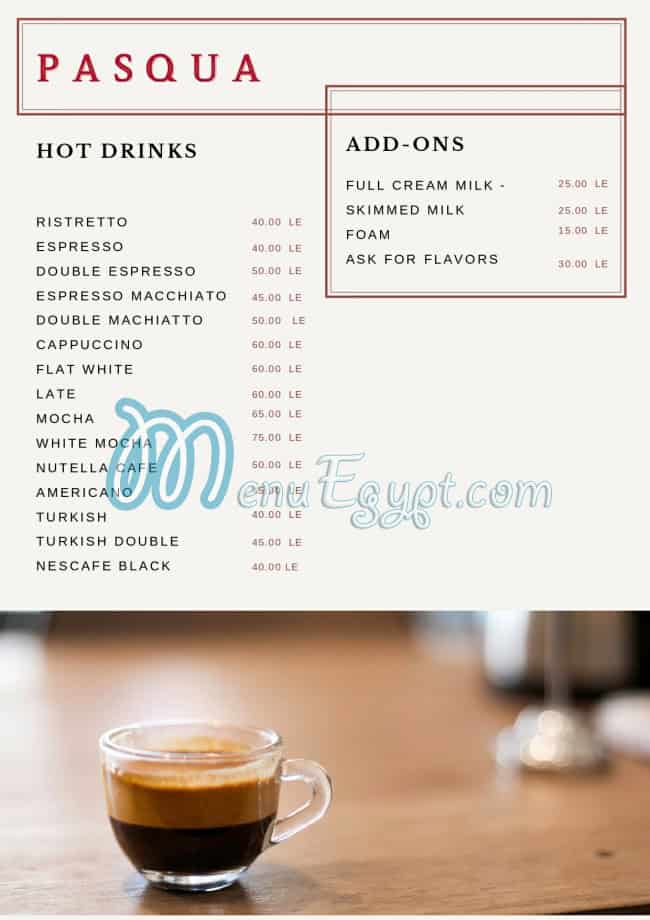 Pasquale Beverly Hills menu 15