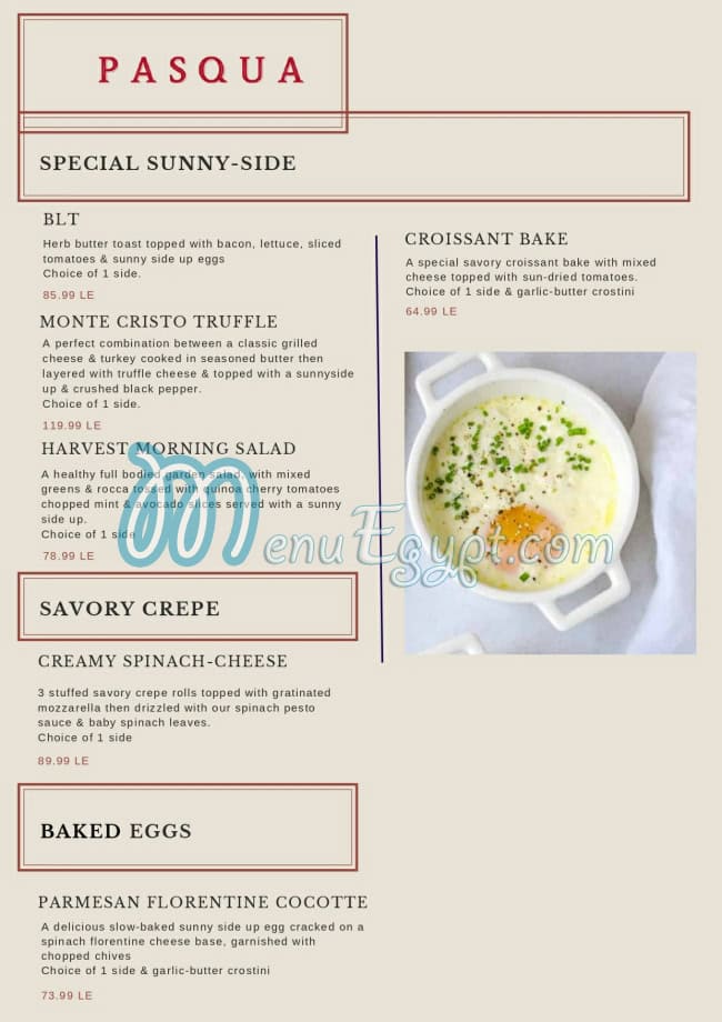 Pasquale Beverly Hills menu 2