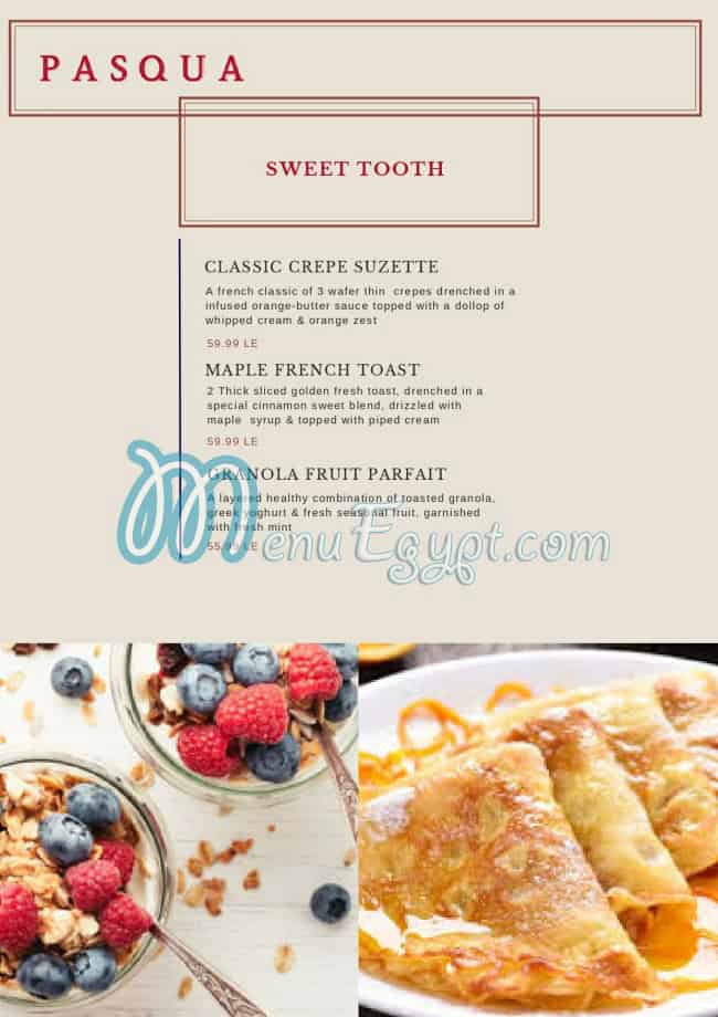 Pasquale Beverly Hills menu 3