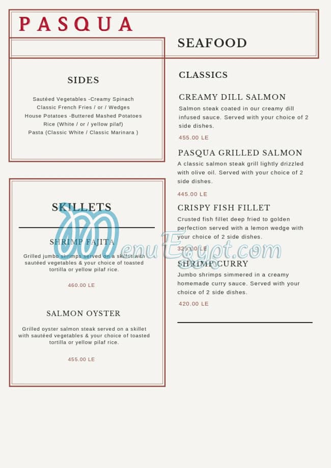 Pasquale Beverly Hills menu 9