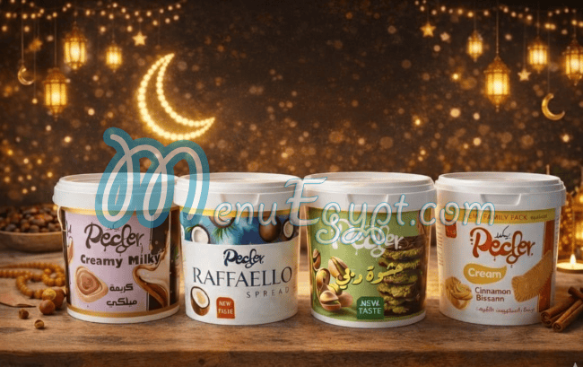 Pecder menu page 1 - prices