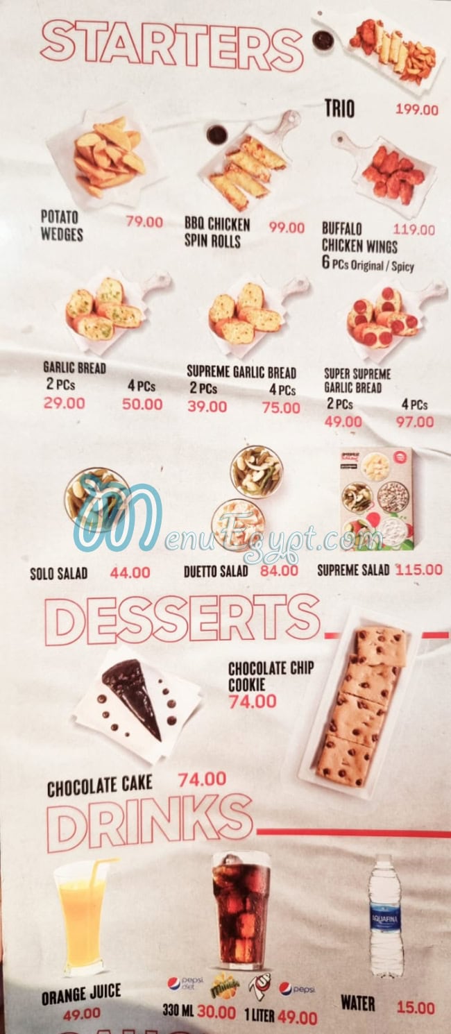 Pizza Hut menu 9