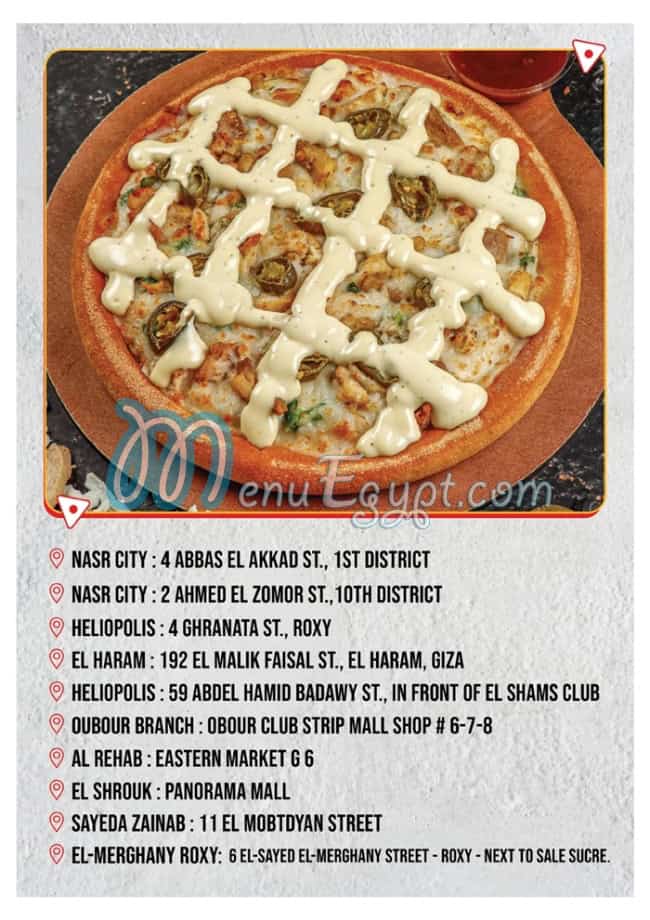 Pizza Master menu 9