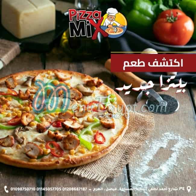 Pizza mix menu 5