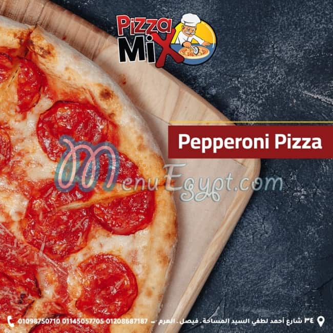 Pizza mix menu 6