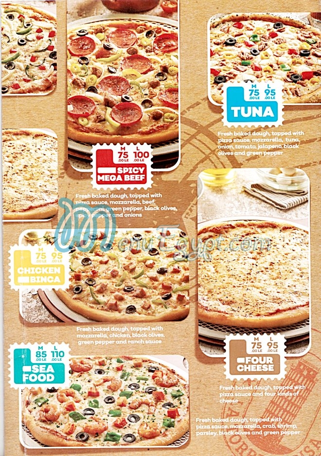 Pizza Ria menu 4