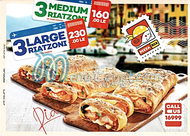 Pizza Ria menu 5