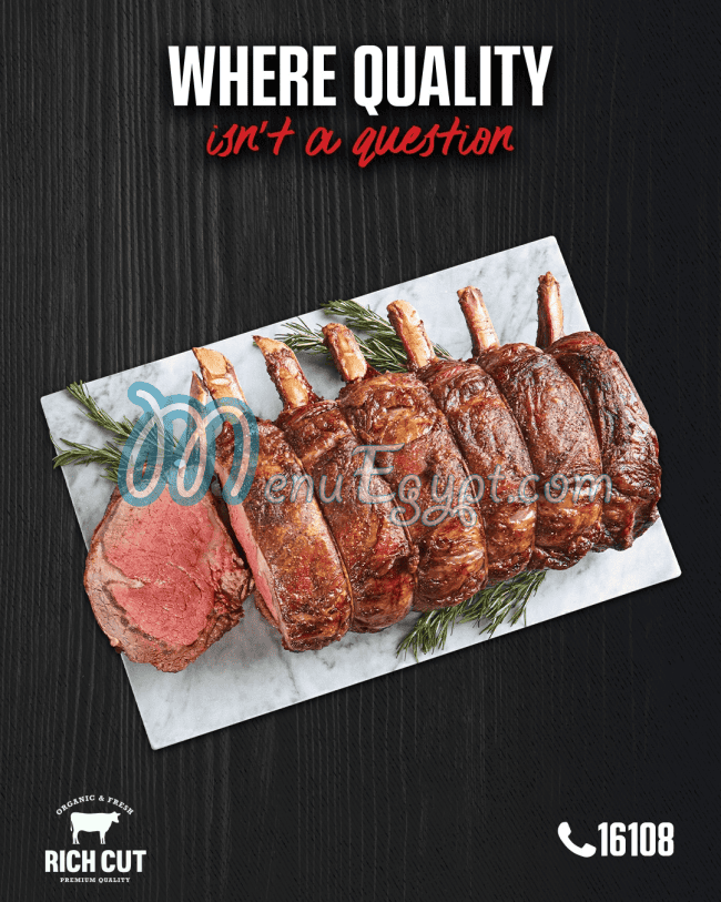 Rich cut Super market menu page 6 - prices