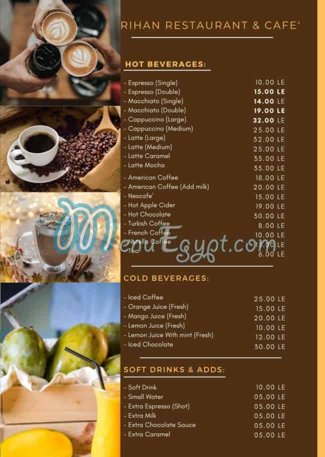 Rihan Restaurant & Cafe menu 2