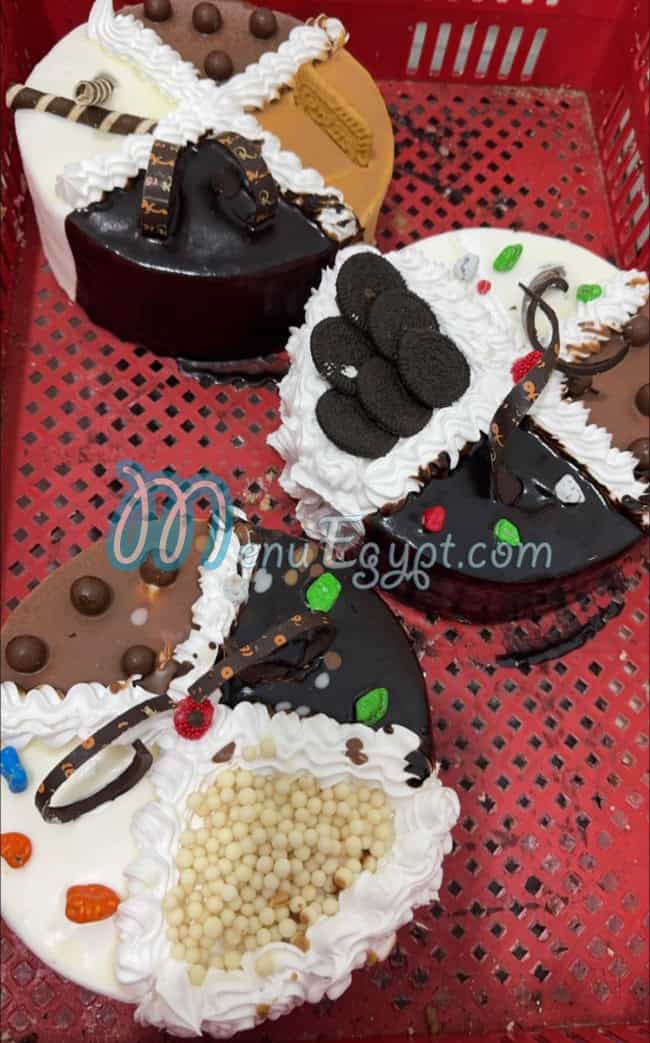 Rocher pastisserie menu 3