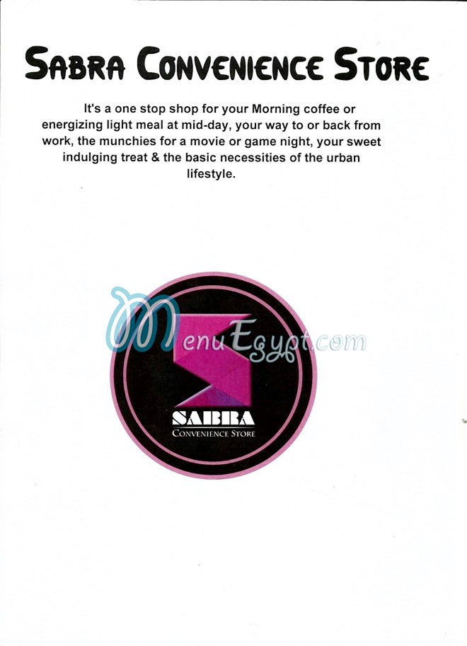 Sabra Convenience Store menu 4