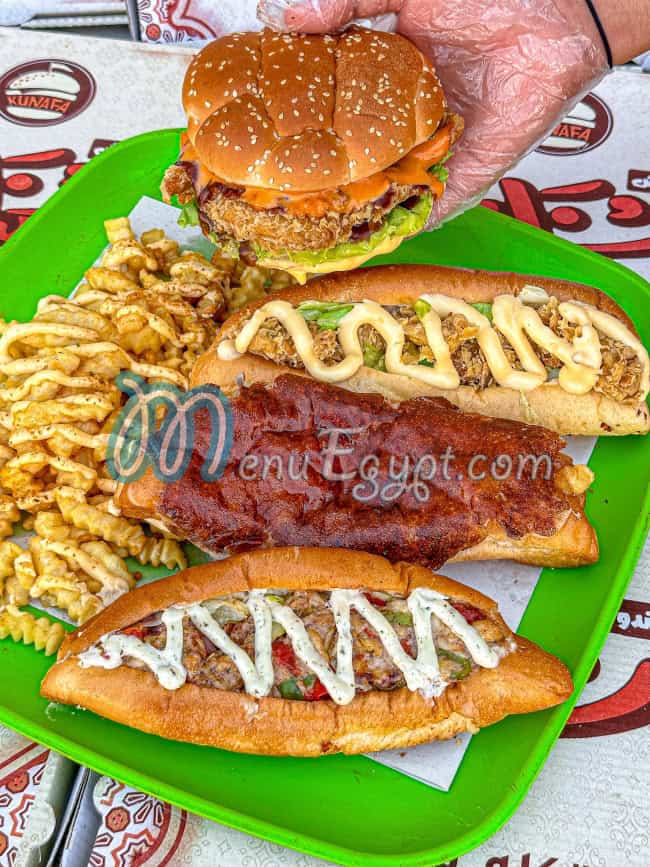 Sandwich Konafa menu 3