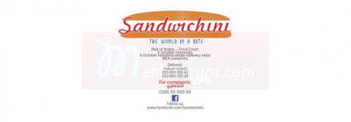 Sandwichini menu 13